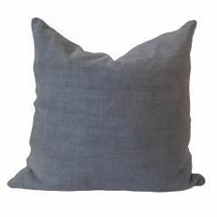 Gray Homespun Pillow - 4656945