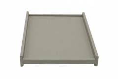 Gray Leather Valley Tray - 4672870