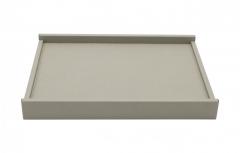 Gray Leather Valley Tray - 4672871