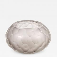 Gray Murano Glass Battuto Vase by Alberto Dona Italy 2017 - 667944