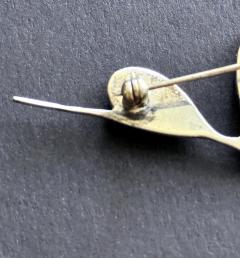 Graziella Laffi Sculptural Sterling Silver Brooch by Graziella Laffi - 4662205
