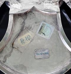 Graziella Laffi Sculptural Sterling Silver Choker Necklace by Graziella Laffi - 4570743