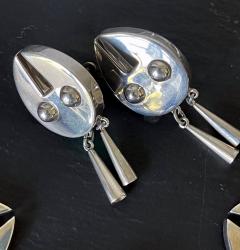 Graziella Laffi Set of Sterling Silver Necklace and Earrings Graziella Laffi - 2036839