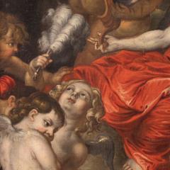 Great 17th century Flemish painting Rinaldo and Armida - 4142767