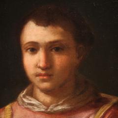 Great 17th century Italian oval painting Saint Lawrence - 4334528