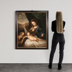 Great 17th century Italian painting Holy Family - 4112971