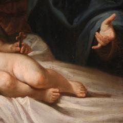 Great 17th century Italian painting Holy Family - 4112975