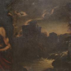 Great 17th century Italian painting Saint John the Baptist - 4314476