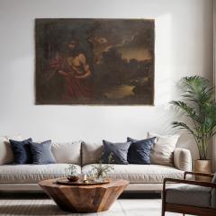 Great 17th century Italian painting Saint John the Baptist - 4314480