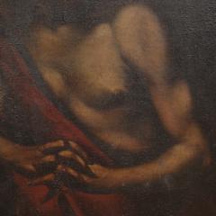 Great 17th century Italian painting Saint John the Baptist - 4314481