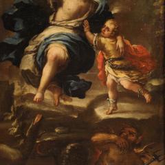 Great 17th century Italian painting Tobias and the Angel - 4220689