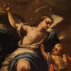 Great 17th century Italian painting Tobias and the Angel - 4220694