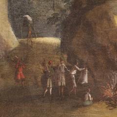 Great 17th century stormy sea marine painting - 4149312