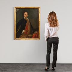 Great 18th Century Italian Painting Portrait Of A Gentleman - 4235556