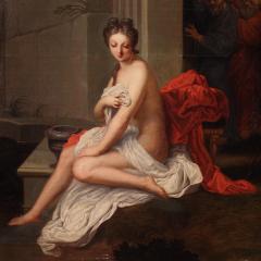 Great 18th century French painting Susanna and the Elders - 4146143