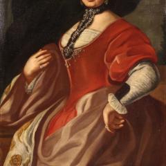 Great 18th century Italian painting Portrait of a Lady - 4227649