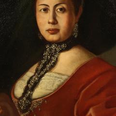 Great 18th century Italian painting Portrait of a Lady - 4227658