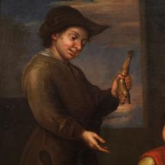Great 18th century genre scene painting - 3898386