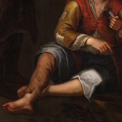 Great 18th century genre scene painting - 3898389