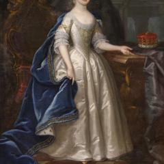Great 18th century painting portrait of a young princess - 4259259