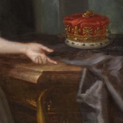 Great 18th century painting portrait of a young princess - 4259262