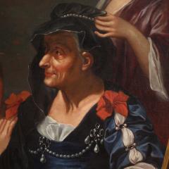 Great 18th century painting signed Charles Andr Van Loo The Painters Studio - 4191204