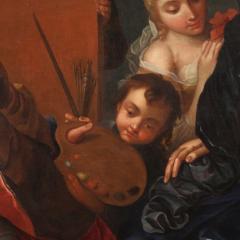 Great 18th century painting signed Charles Andr Van Loo The Painters Studio - 4191206