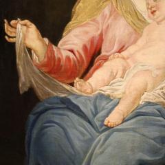 Great 18th century religious painting Madonna with Child - 4240242