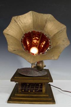 Great 1940s Hand Formed Victrola Lamp - 449629