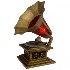 Great 1940s Hand Formed Victrola Lamp - 449636