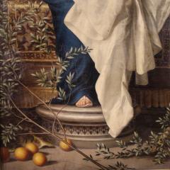 Great 19th century Italian painting Our Lady of the Olive Tree - 4320191