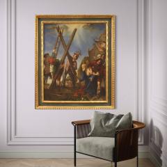 Great 19th century Italian painting the martyrdom of Saint Andrew - 3978422