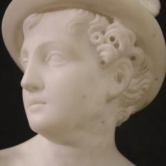 Great 19th century marble sculpture depicting Mercury - 3895280