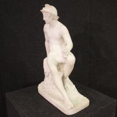 Great 19th century marble sculpture depicting Mercury - 3895281