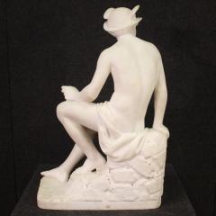 Great 19th century marble sculpture depicting Mercury - 3895282