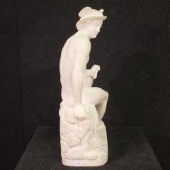 Great 19th century marble sculpture depicting Mercury - 3895283