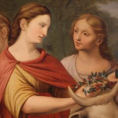 Great 19th century neoclassical painting The Rape of Europa - 4269780