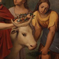 Great 19th century neoclassical painting The Rape of Europa - 4269784