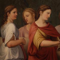 Great 19th century neoclassical painting The Rape of Europa - 4269787