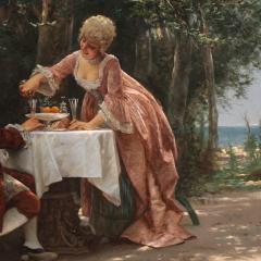 Great 19th century painting signed Prospero Piatti - 4252348