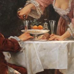 Great 19th century painting signed Prospero Piatti - 4252354