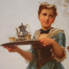 Great 19th century painting signed Prospero Piatti - 4252355