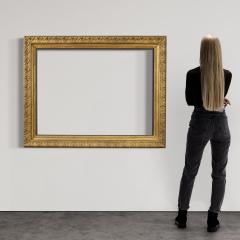 Great 20th century gilded wooden frame - 4136163