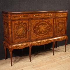 Great 20th century inlaid wood bar cabinet - 3929100