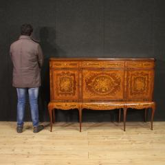 Great 20th century inlaid wood bar cabinet - 3929102