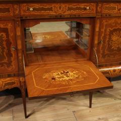 Great 20th century inlaid wood bar cabinet - 3929103