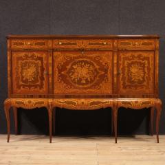 Great 20th century inlaid wood bar cabinet - 3929104