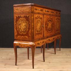 Great 20th century inlaid wood bar cabinet - 3929106