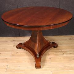 Great 20th century mahogany table - 4127177