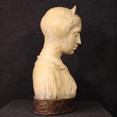 Great 20th century terracotta sculpture Beatrice Portinari - 4242523